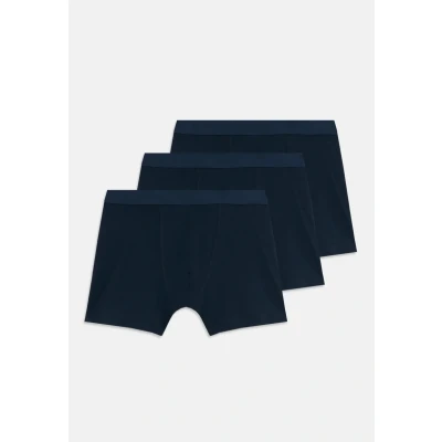 Obrázek Lindex Boxer Solid 3 PACK Boxerky pro děti, Velikost: 128, Dark navy