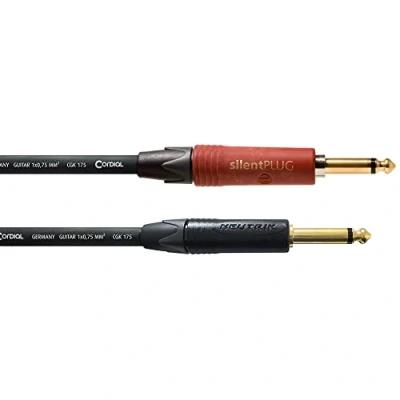 Obrázek CORDIAL kabel kytara jack Silent 3 m INSTRUMENT Peak