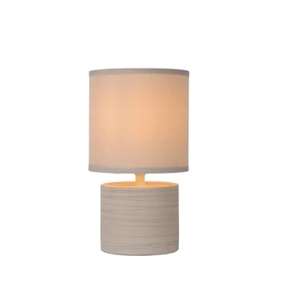 Obrázek LUCIDE GREASBY stolní lampa Ø 14 cm 1xE14 béžová