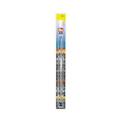 Obrázek Prym Háčkovací jehlice bez rukojeti hliník 14 cm 3,50 mm stříbrná jehla na háčkování, hliník, 3,5