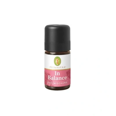 Obrázek PRIMAVERA V Balance směs vůní 5 ml růže, pomeranč a pelargónie aromatický olej, vonný éterický aromaterapie vyrovnávací veganský