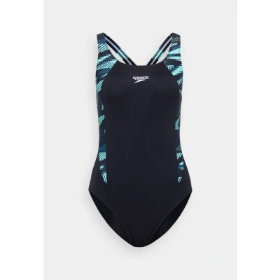 Obrázek Speedo Womens Hyperboom Splice Muscleback Plavky, Ženy, Velikost: 42, Dark teal