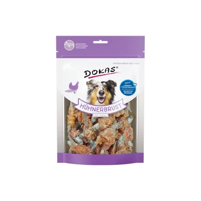 Obrázek DOKAS Rybičky obalené kuřecím masem 220g