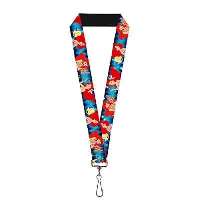 Obrázek Klíčenka pro dospělé Buckle Down Unisex Lanyard 1.0 malá mořská panna pod mořem jednotná velikost vícebarevné