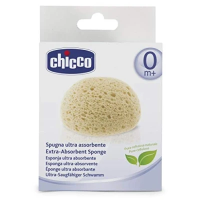 Obrázek Chicco Esponja Ultra Absorbente Fibra Natural 0 M +