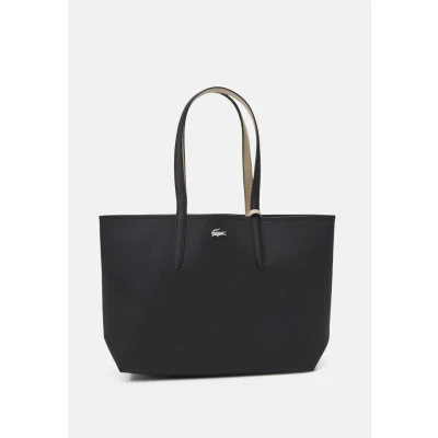 Obrázek Lacoste ANNA Velká kabelka, Ženy, Velikost: One Size, Black/warm sand