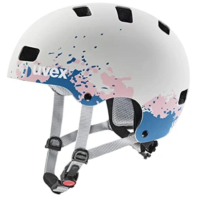 Obrázek uvex kid 3 cc robustní cyklistická přilba pro děti individuální přizpůsobení velikosti optimalizovaná ventilace šedá grapefruit matná 55 58 cm