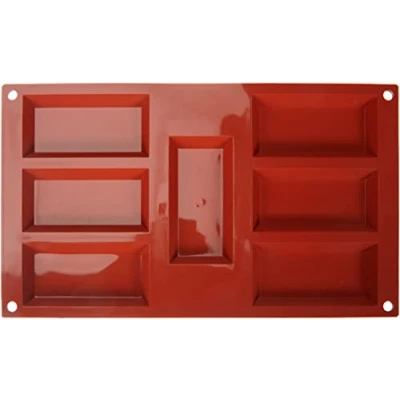 Obrázek Silikomart 20.054.00.0060 SF 054 FINANZIERI SILICONE MOULD 95X45 H 12 MM