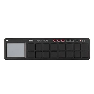 Obrázek Korg NANOPAD2 BK 16 USB Drumpad (16 tlačítek) černý