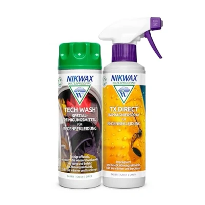 Obrázek Nikwax Prací prostředek na oblečení Tech Wash+TX Direct sprej, 2 x 300 ml, transparentní, jedna velikost, 303420000