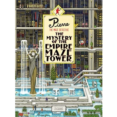 Obrázek Pierre the Maze Detective: Mystery of Empire Tower: (Maze Book for Kids, Adventure Puzzle Book, Seek and Find Book): 1