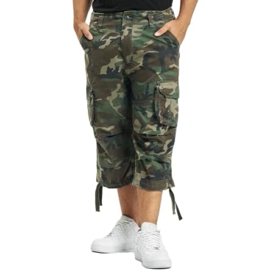 Obrázek Brandit Urban Legend 3/4 pánské cargo Short kalhoty, woodland, 6XL