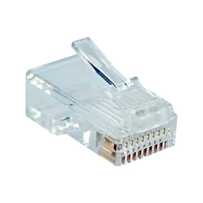 Obrázek InLine 73011 balení 10 modulárních konektorů, 10P10C pro krimpování (západní konektor) na plochý kabel