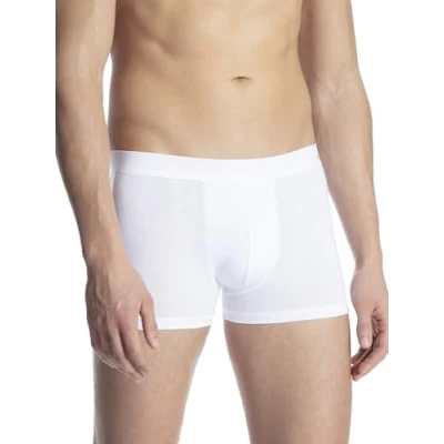 Obrázek CALIDA Pánské boxerky Cotton Code s elastickým pasem Boxershorts, bílá