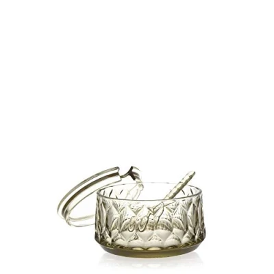 Obrázek Kartell Jellies Family Zuckerdose, Technopolymer thermoplastisch, grün, 5,5 cm x 10