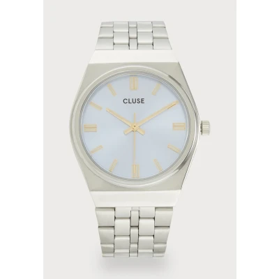 Obrázek Cluse Retro 70&#039;S Watch Hodinky silvercoloured, Ženy, Velikost: One Size, Silver/coloured
