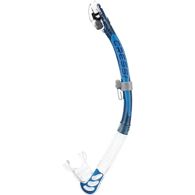 Obrázek Cressi Alpha Ultra Dry suchý šnorchl, ideální pro šnorchlování, apnoe a potápění