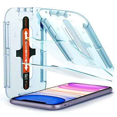 Obrázek Spigen Sklo. tR EZ Fit ochranná fólie kompatibilní s iPhone 11, XR