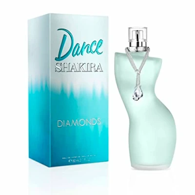 Obrázek Shakira Perfumes Dance Diamonds von Shakira, Eau de Toilette für Damen Langanhaltend Charmanter, frischer und femininer Duft Blumige, fruchtige Amber Noten Ideal tagsüber 80 ml