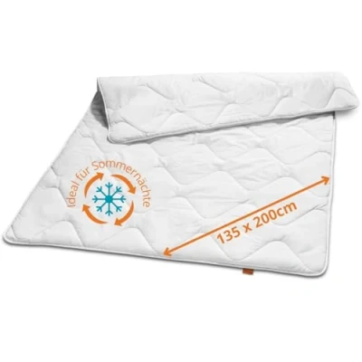 Obrázek sleepling Ultra lehká letní deka 135 x 200 cm, přikrývka lehká, tenká ze 100% mikrovlákna, Ökotex 100, pratelná na 60 stupňů