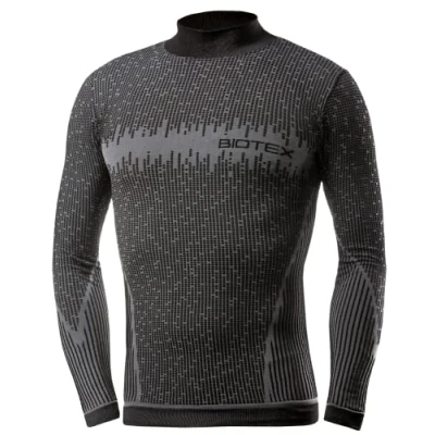 Obrázek BIOTEX Bioflex Warm, 3D Rollkragen für Herren, 04 Schwarz, II (M L)