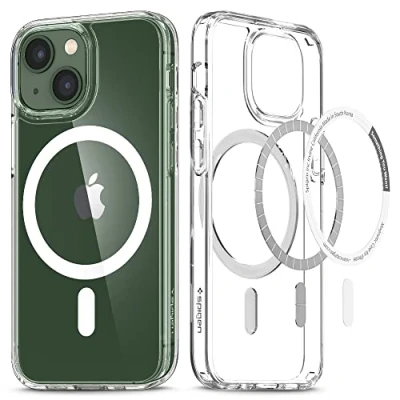 Obrázek Spigen Ultra Hybrid MagFit pouzdro kompatibilní s iPhone 13 Mini MagSafe magneticky bílé