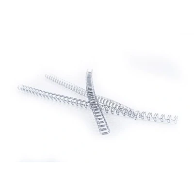 Obrázek Pavo Premium kabelový ke složkám A4, 12,7 mm, 3: 1 Dělení, 100 ks v balení, 81 listů, Stříbrná