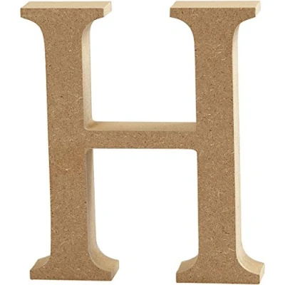 Obrázek Creativ &quot;V MDF písmeno, hnědé, 13 x 2 cm