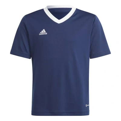 Obrázek adidas Performance Entrada Jednoduché tričko Team navy blue pro děti, Velikost: 128,