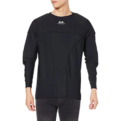 Obrázek McDavid HEX Torwartshirt, Unterziehshirt Torwart, Torhütershirt, Protectionshirt Undershirt mit Rippenshutz, Ellbogenshutz und Schulernshutz