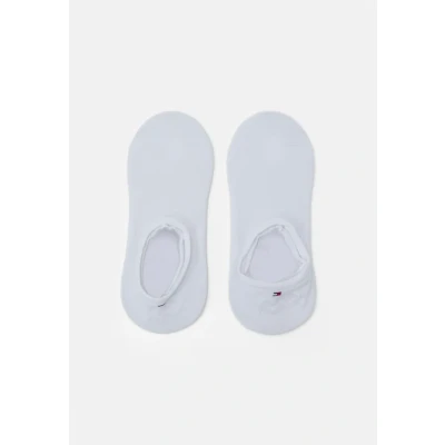Obrázek Tommy Hilfiger MEN Footie 2 PACK Sportovní ponožky, Muži, Velikost: 39 42, White
