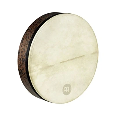 Obrázek Meinl Percussion FD18T D Deep Shell Tar, Frame Drum s kozovou kožešinou, průměr 45,72 cm (18 palců), brown burl