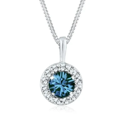 Obrázek Elli Dámský řetízek na krk s krystaly Sterlingové stříbro 925, stříbro, Krystal Swarovski