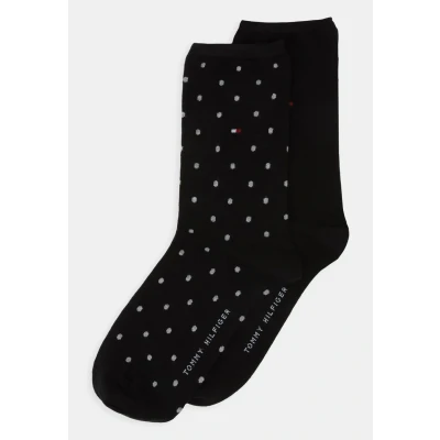 Obrázek Tommy Hilfiger 2 PACK Sportovní ponožky, Ženy, Velikost: 35 38, Black