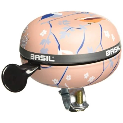 Obrázek Basil Wanderlust Big Bell růžová 80 mm Zvonek