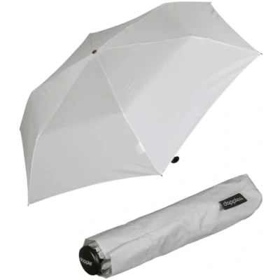 Obrázek doppler Kapesní deštník Zero,99 hmotnost pouhých 99 gramů stabilní odolný proti větru 21 cm, harmonická béžová, Jednotná velikost, ruční otvírák