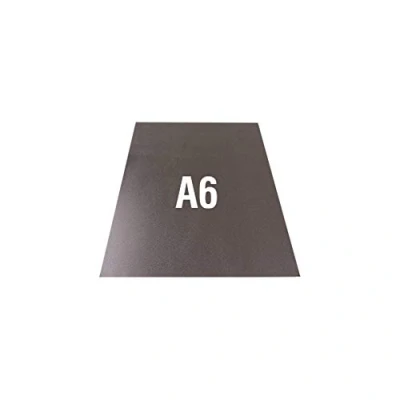 Obrázek First4magnets NFA6 3M Magnetfolie selbst klebende Flexible A6 (148 x 105 0,85 mm) (Packung mit 10), Silver, 25 10 3 cm