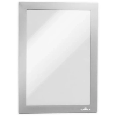 Obrázek Durable 494723 Info rám Duraframe magnetický (A5, pro kovové povrchy) 5 ks stříbra