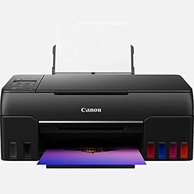 Obrázek Canon PIXMA G650 MegaTank tiskárna inkoustová skener kopírka (4. 800 x 1 200 dpi, fototiskárna 10 15 cm, LC displej, WLAN, bezdrátový tisk, Auto Power On/Off) černá