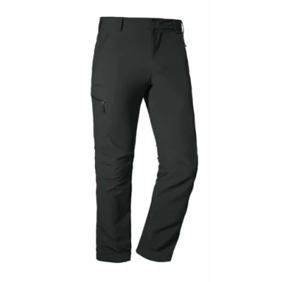 Obrázek Schöffel Pants Folkstone, pohodlné a lehké turistické kalhoty se strečovým materiálem, robustní outdoorové sportovním střihem, pánské, asphalt, 110