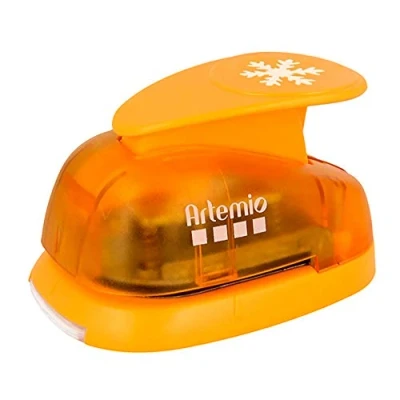Obrázek Artemio 3,5 cm Schneeflocke Nr. 1 HEBEL, orange