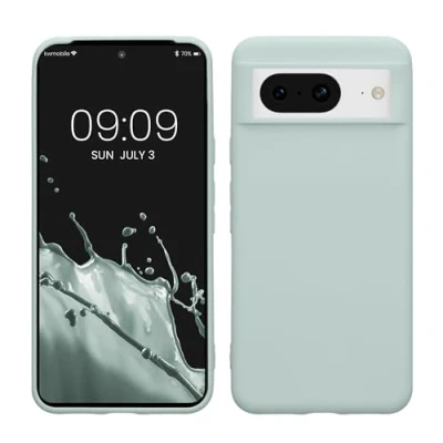 Obrázek kwmobile pouzdro kompatibilní s Google Pixel 8 měkké TPU silikonové vhodné pro bezdrátové nabíjení Cool Mint