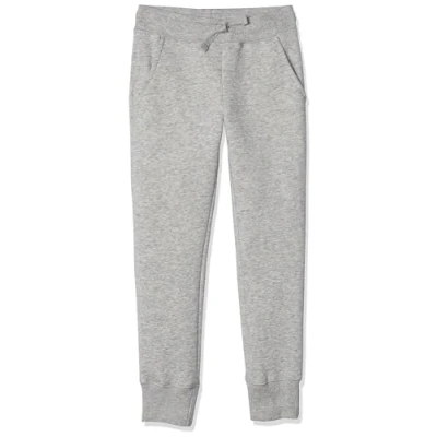 Obrázek Amazon Essentials Dívčí kalhoty na jogging, světle šedé melírované, 10 let