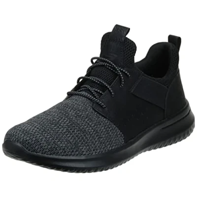 Obrázek Skechers Pánské tenisky Delson Camben, Black Mesh W Synthetic