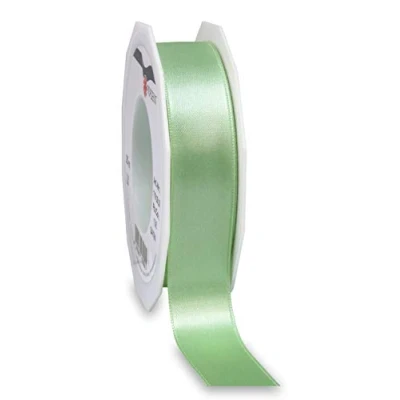 Obrázek C.E. Pattberg Satin pastellgrün, 25 m Satinband zum Einpacken von Geschenken, mm Breite, Geschenkband Dekorieren &amp; Basteln, Dekoband für Präsente, zu jedem Anlass