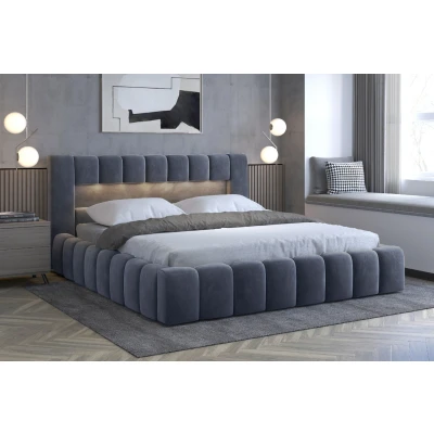 Obrázek Postel Lamica 180x200 + kovový rám / plynový vzpěry box na podestýlku Materiál Dekor: Monolith 97
