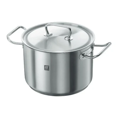 Obrázek ZWILLING Hrnec na vaření Twin Classic s poklicí, 24 cm, 6 l, vhodný pro indukci, ušlechtilá ocel