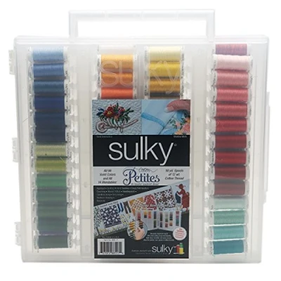 Obrázek Sulky Cotton Petites Slimline Dream Sortiment Gewindesortiment, Baumwolle, Mehrfarbig, Size 12, 640