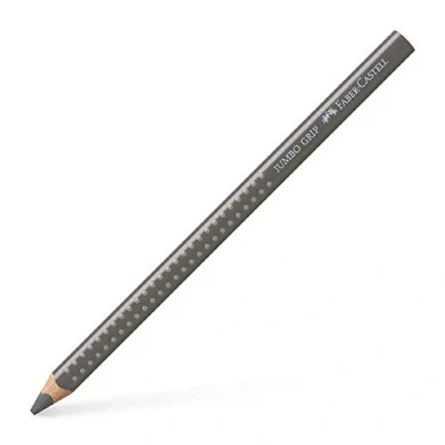 Obrázek FABER CASTELL 110972 pastelka Jumbo Grip, teplá šedá
