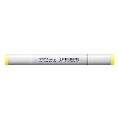 Obrázek COPIC Sketch Marker typ Y 04, Acacia, profesionální popisovač štětců, na bázi alkoholu, se super kartáčovou špičkou a středním hrotem